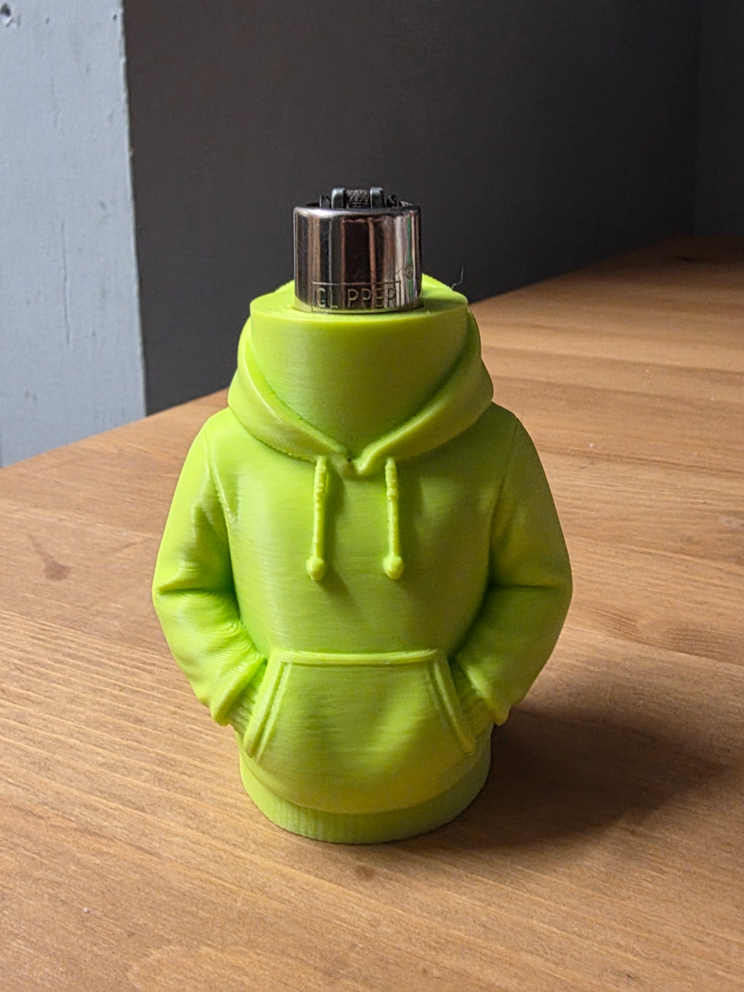 3D Printed Mini Hoodie Lighter Case – Premium Clipper Cover