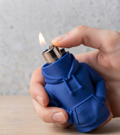 3D Printed Mini Hoodie Lighter Case – Premium Clipper Cover